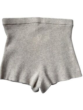 NAADAM Knit Lounge Shorts Beige NWT Size S Cashmere Blend